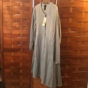 NWT Eileen Fisher round neck silk tunic